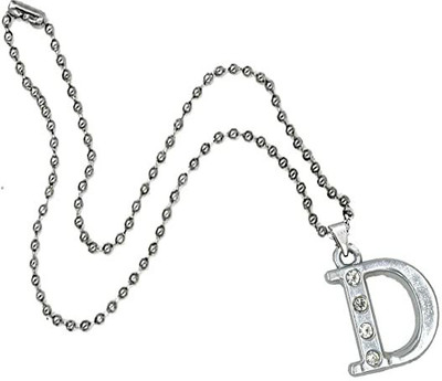 Meeko.com C letter pendent for unisex Metal