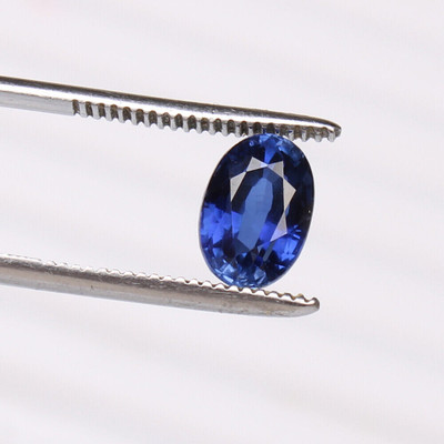 Rashifaashion 4.00 Carat Biue Sapphire Neelam Gemstone Original Natural Certified Stone Pendant