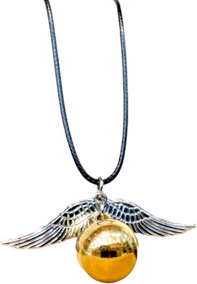 RVM Jewels Silver Wings Harry Potter Inspired Pendant Necklace Jewellery Accessory Alloy