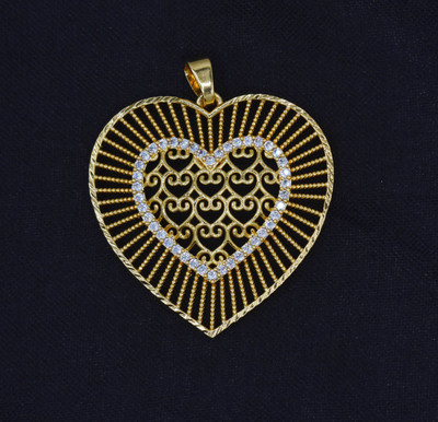 gvg Locket Gold-plated Alexandrite Alloy Locket