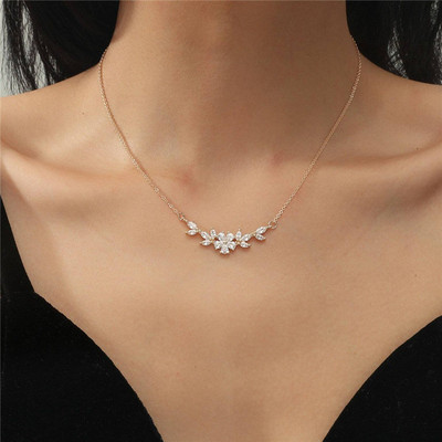 JETWAL Attractive Design Pendant with Chain Necklace Gold-plated Alloy