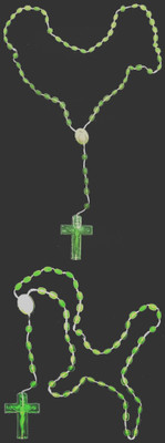 Dynamic Retail Global Jesus Cross Radium Locket Pendant Necklace Religious Jewellery Christmas NL52 Crystal Pendant Set