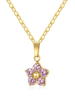 caspia Caspia Classic Inlay flower Pendant Alloy Pendant