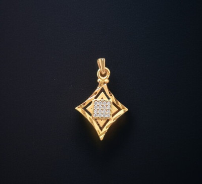 DIVS FASHION Gold-plated Brass Pendant Set