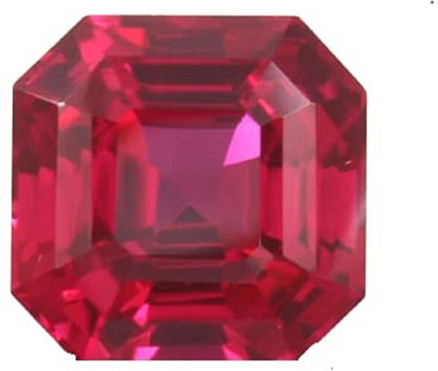 SIDHGEMS 7.25 Ratti 6.00 Cart Natural Quality Burma Ruby Manik Stone Original Earth Mind Ruby Stone