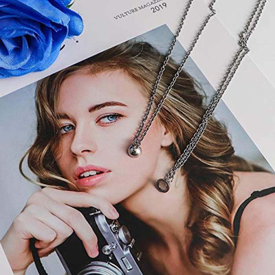 Whitechimes Sterling Silver Stainless Steel Locket Set