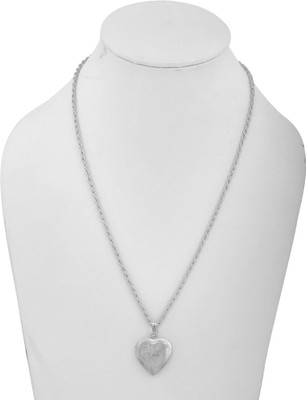 Morvi 24KT Micron Lovely Heartshape Mini Size love in Forever Photo Pendant Silver Brass Pendant