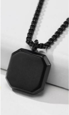 Pranjal Gems Stainless Steel Locket Set