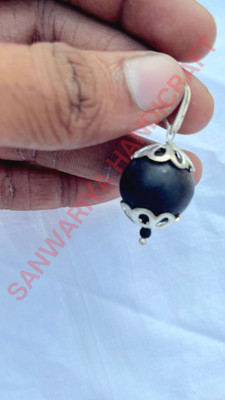 Sanwariya Handicraft Natural Karungali (Ebony)20mm beads Dollar / Tabij / Tayath with lab certificate Wood Pendant
