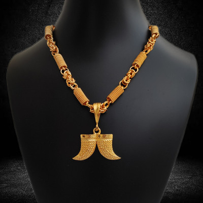 D D FASHION Gold-plated Alloy Pendant Set
