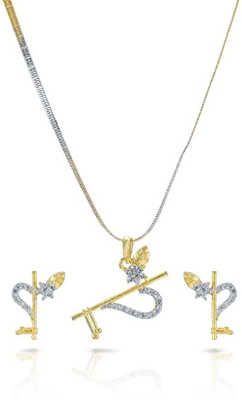 Opus Gems Alloy Gold, Silver Jewellery Set(Pack of 1)