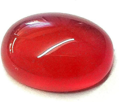 barmunda gems 7.25 Ratti Red Sulemani Hakik Stone,with Original Lab Certificate Agate Stone