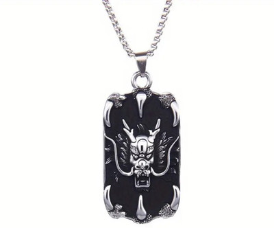 Agarwalproduct Silver Stainless Steel Pendant Set