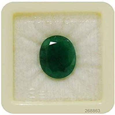 GALAXY ASTRO Emerald Gemstone 1.5-2 Ratti Natural Certified Loose Precious Green Panna Stone Emerald Copper Pendant