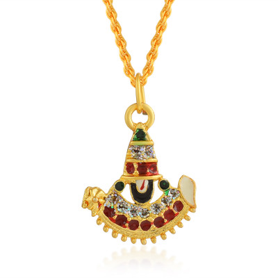 morir Gold-plated Cubic Zirconia Brass Pendant