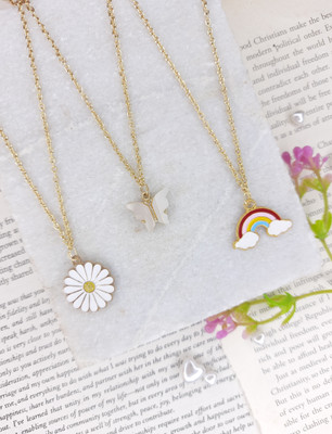 Jewels Wallah Gold-plated Alloy Pendant Set