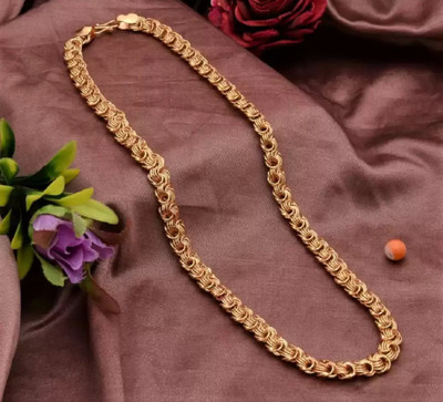 LABHUBAMON 1 gram Pendant set With chain “20” Inches for man and boy New design new year Copper Locket