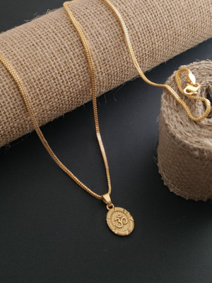 Treeneral niva Gold-plated Brass Locket Set
