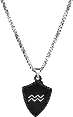 Sullery Elegant Zodiac Sign Pendant Shine with Confidence Necklace Metal Pendant