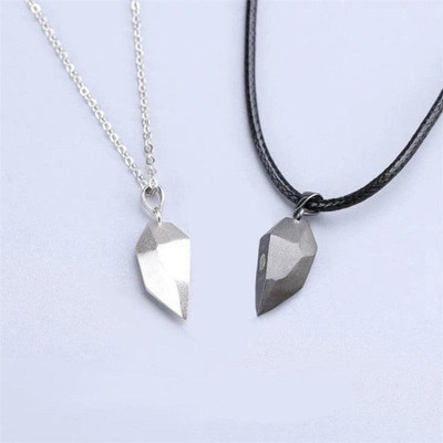 m a enterprises Silver Stone Pendant Set