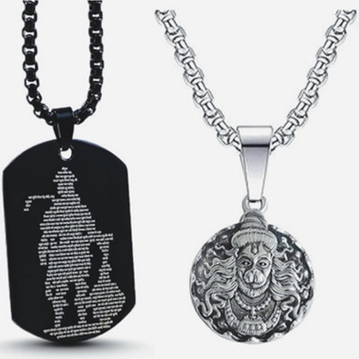 LASHIFY Fashion long chain 21 inch A-8 Brass Brass Locket Set