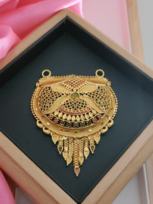 gb creation Brass Gold-plated Multicolor Jewellery Set(Pack of 1)