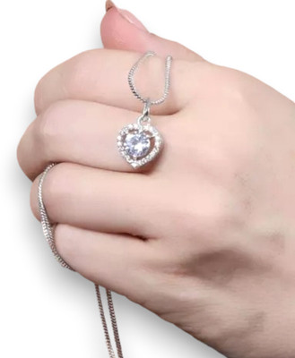 Charms Silver Alloy Locket Set