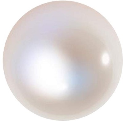 barmunda gems 7.25-7.50 Ratti White Pearl Gemstone Certified Moti Stone with Lab Certificate Pearl Stone