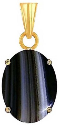 AQUAGEMS Sulemani Hakik 7.25 Ratti or 6.50 Ct Panchdhatu (5 Metal) Men and Women Gold-plated Alloy Pendant