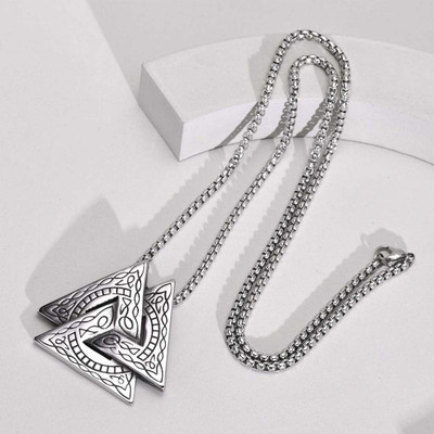 Shiv Jagdamba Titanium Stainless Steel Pendant