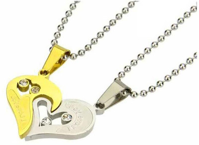 EndlessFashion F 320_JSE-sanu-yllw hut but Gold-plated Stone Pendant Set