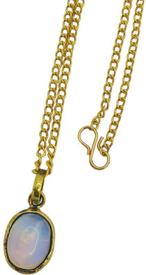 Kuttumb Gems & Jewels Gold-plated Brass Pendant