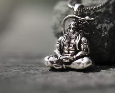 kazare Pendant For Men | Men chains | Boys Chain Locket Rhodium Alloy Locket