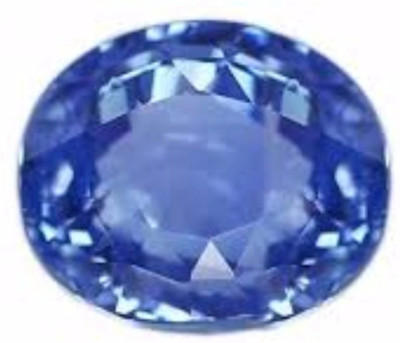 house of common AJ Retail Lab Certified Blue Sapphire/ Neelam 9.50 Ratti Gemstone Sapphire Stone