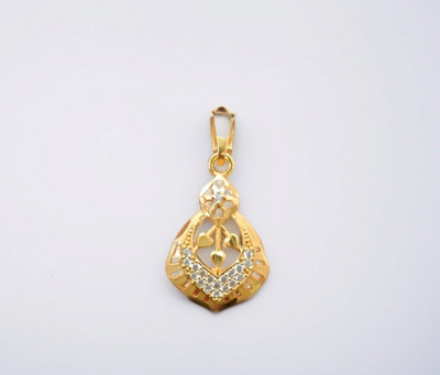 SAPNAPALACE Diamonds Designer Embrace Gold Pendant Gold-plated Brass Pendant