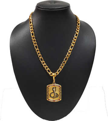 Pihoo Enterprise Gold-plated Diamond Alloy Pendant Set