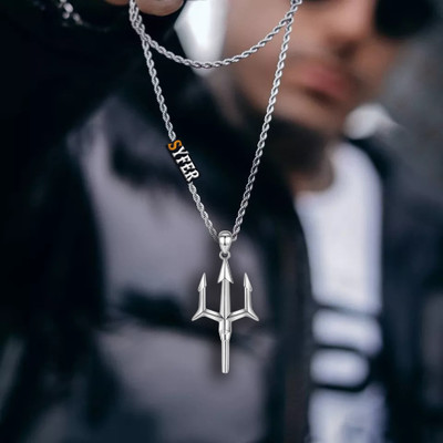 Syfer Pendant/Locket for Men and Women, Pendant, Unisex Pendant Silver Stainless Steel Locket