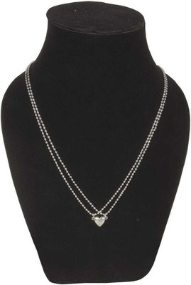 Teeragaj C 462_new_JSE-hrt pende gol brt_621 Sterling Silver Stone Pendant Set