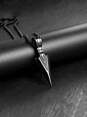m a enterprises High Polished Stainless Steel Pendant Set