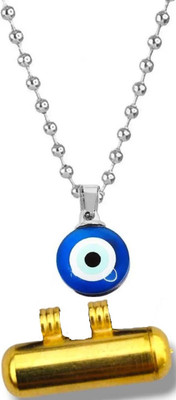 aradhya fashion Simple Elegant Versatile Everyday Pendant Locket for Men Women Alloy, Sterling Silver