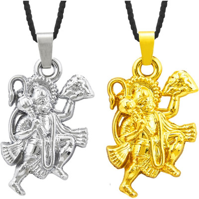 ricky collections Pendent Locket Gold-plated, Rhodium Alloy
