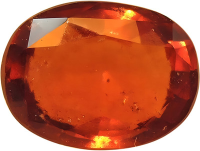 ARSUVI 6.50 Ratti Ceylon Gomed Hesonite Original Lab Certified AAAA+ Genuine Natural Garnet Stone