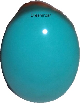 Dreamroar Firoza Stone 8 Ratti 7.2 Carats Feroza Natural Turquoise Firoza Gemstone Turquoise Stone Pendant