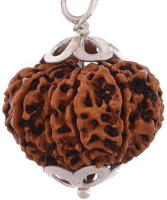 DIVINE SOUVENIRS Silver Beads Wood Pendant