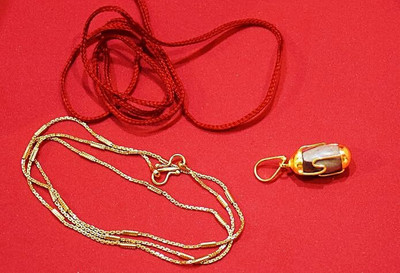 ShivaanshCraft Mala Decorative Showpiece  -  4 cm(Crystal, Multicolor)