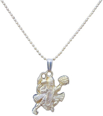 Armoise Trending Pendant locket & Stylish Locket Chain Silver Alloy