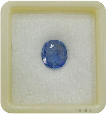 barmunda gems 4.25 Ratti /3.82 Carat Blue Sapphire Neelam Gemstone Sapphire Stone