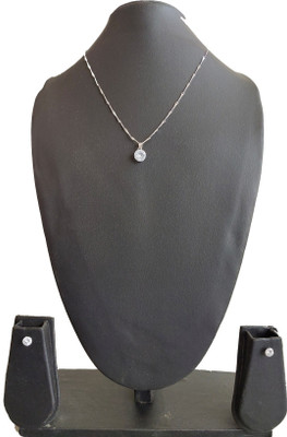 Khushal Brass, Metal Silver Silver Jewellery Set(Pack of 1)