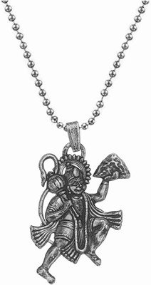 RICKY COLLECTION Religious pawan putra hanuman bajrangbali locket Alloy Pendant
