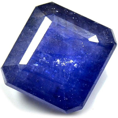 Om Gayatri Corp 5.25 Ratti Blue Sapphire (Neelam) Original Gemstone For Men And Women Sapphire Stone Locket